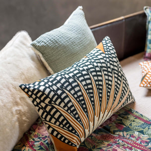 Coussin brodé Ewan