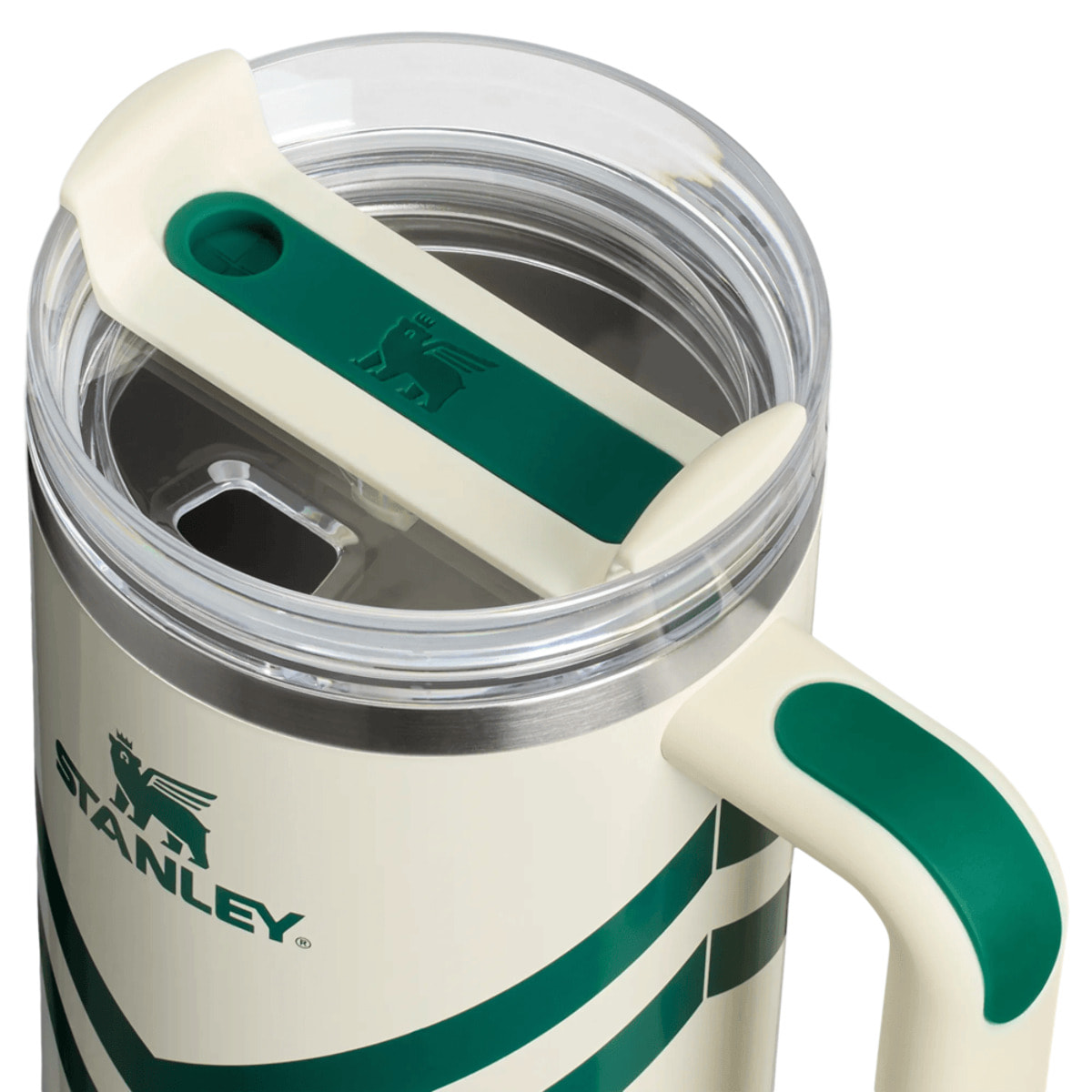 Botella de agua Isotermica - 1,18L - QUENCHER® H2.O FLOWSTATE™ TUMBLER - Courtside Cream