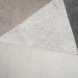 Tapis en cuir assemblé et cousu à la main BACO