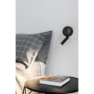 PRESS Lampe applique lecteur noir