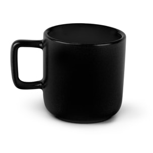 Set de 6 Tasses à Café Excelsa – Nordic, Grès Noir