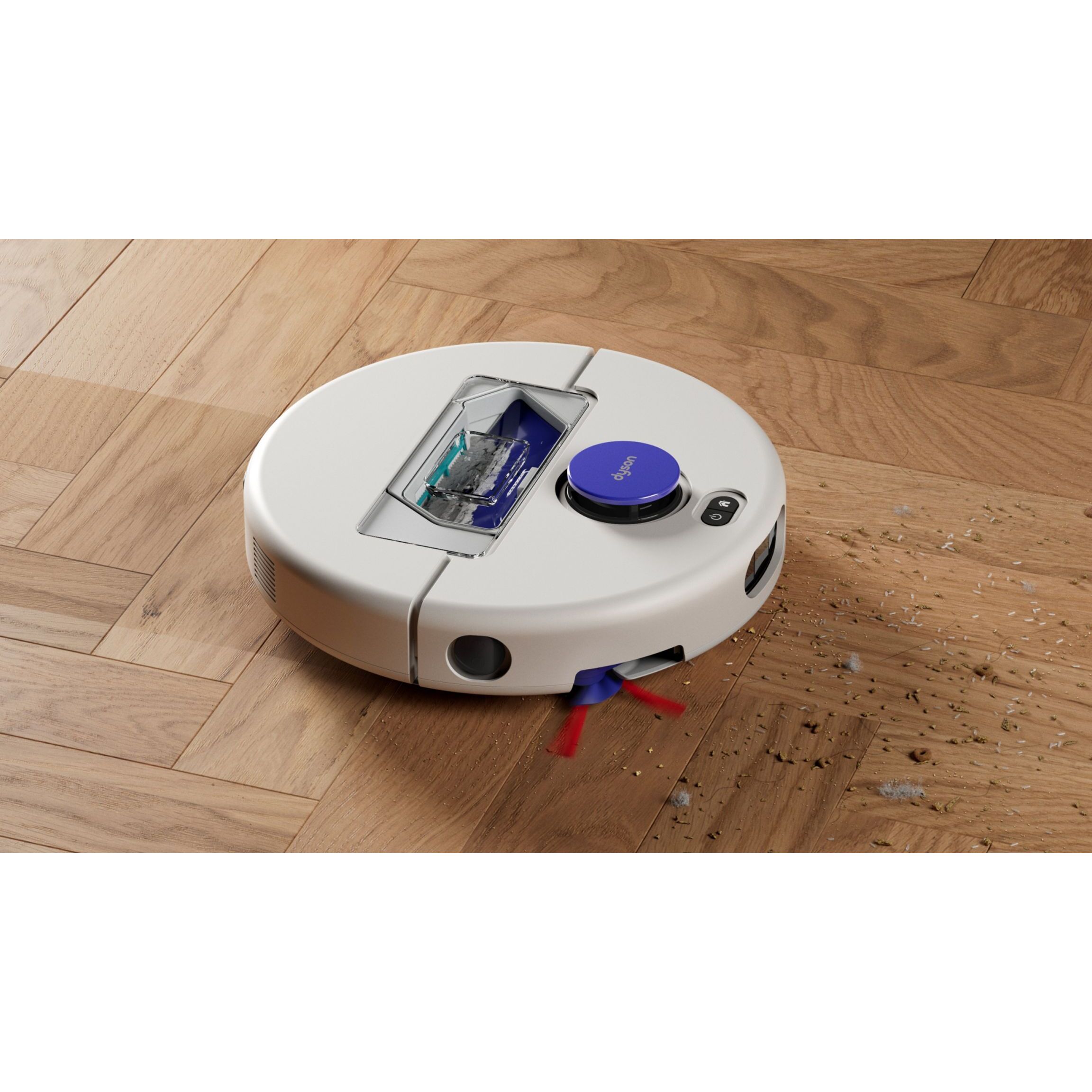Aspirateur robot Dyson R1 Nurovi™ Dry (Gris clair/Bleu pervenche)