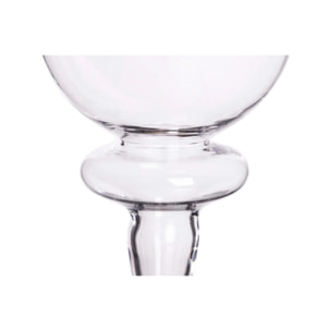 Candelabro Rdd. Cristal 12,5x14x40 Cm