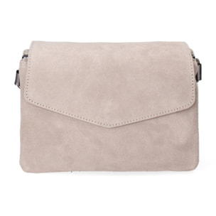 Borsa a tracolla donna - Modello Bassano - Vera pelle - 21.0 x 15.0 x 6.0 cm