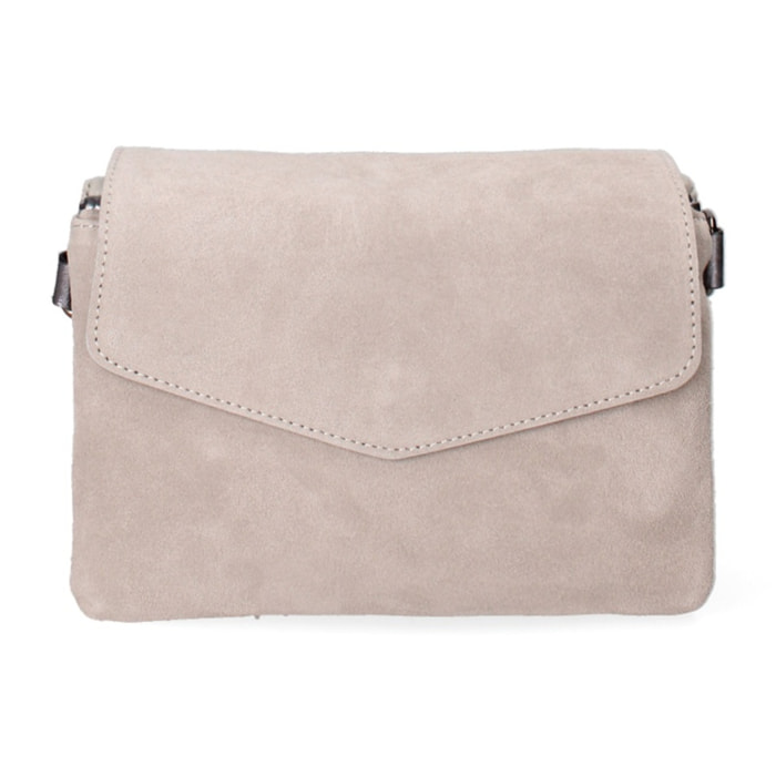Borsa a tracolla donna - Modello Bassano - Vera pelle - 21.0 x 15.0 x 6.0 cm