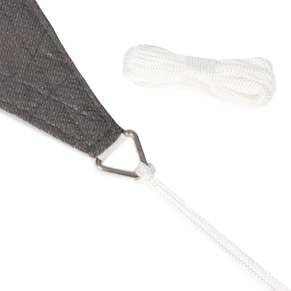 Voile d'ombrage triangulaire - Gris