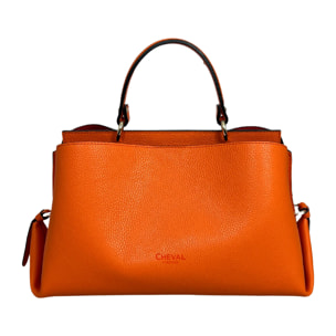 Bolso de Mano Cheval Firenze Bianca Naranja