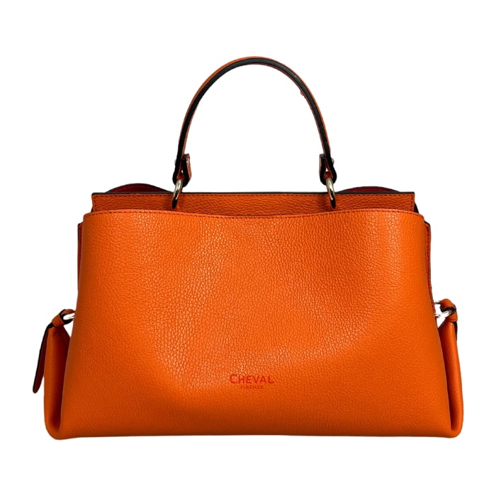 Bolso de Mano Cheval Firenze Bianca Naranja