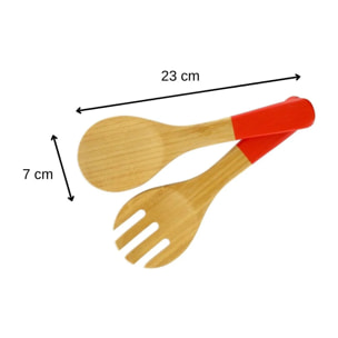 Couverts à salade en bois Fackelmann Wood Edition