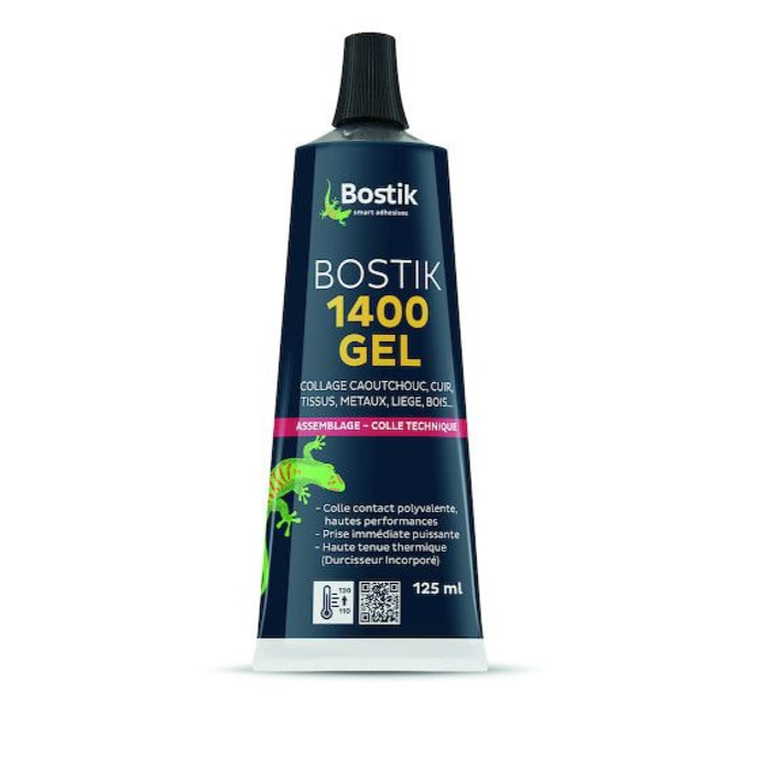 Colle contact 1400 gel BOSTIK - Tube de 125 g - 30504070