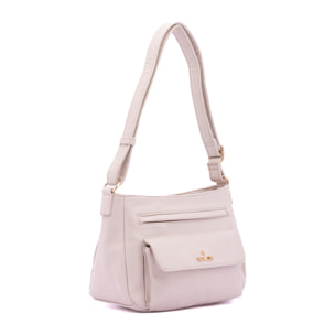 Borsa a spalla da donna - Modello False - Ecopelle - 28.0 x 20.0 x 13.0 cm