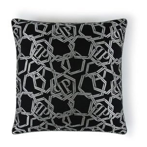 PHILIPP PLEIN Jacquard Cushion Chains 40x40