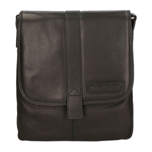 Borsa a tracolla  da uomo In Vera pelle Made in Italy 25x28x6 cm