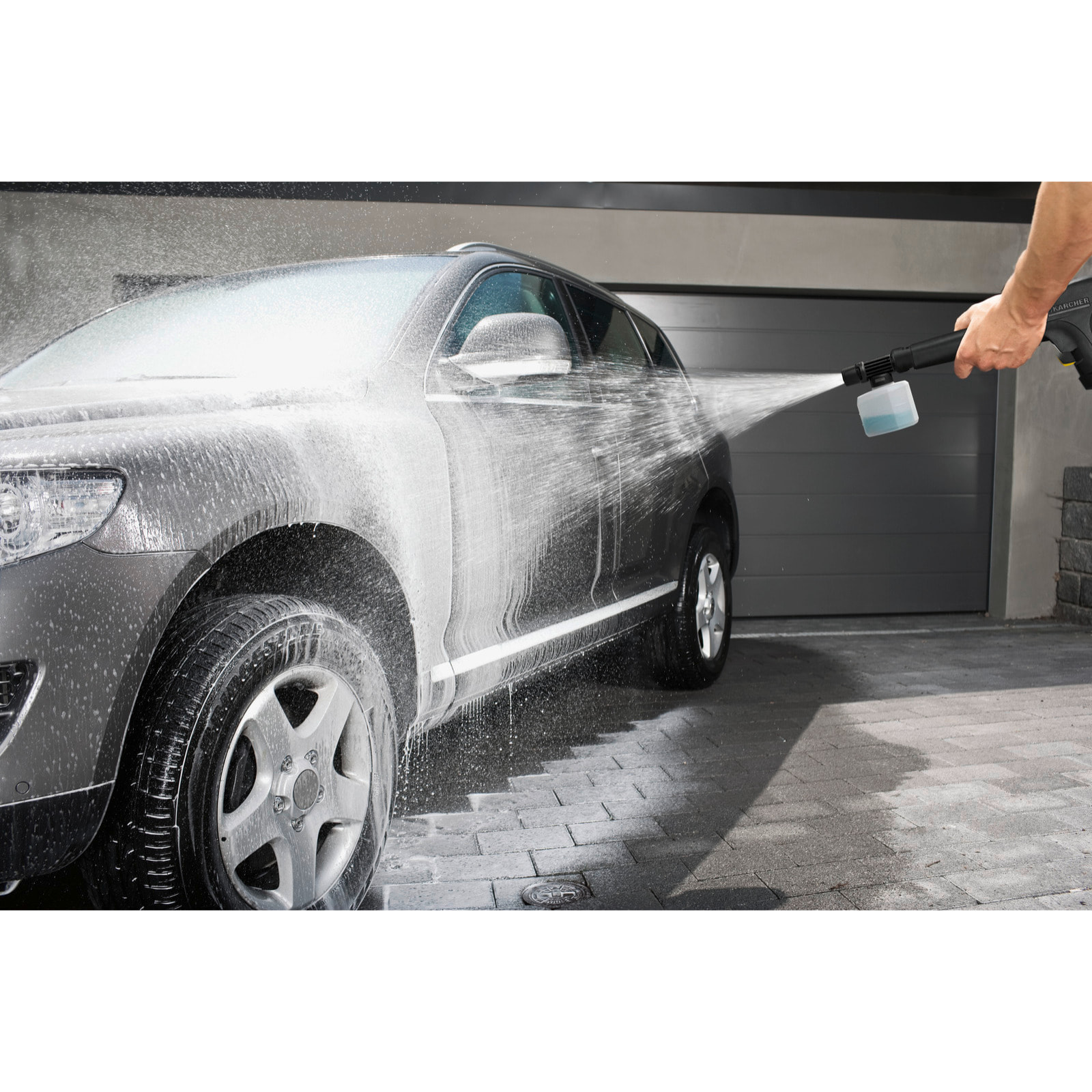 Nettoyeur haute pression Karcher K 5 FJ - Pression 145 bar- Débit 500 l/h- Buse à jet plat