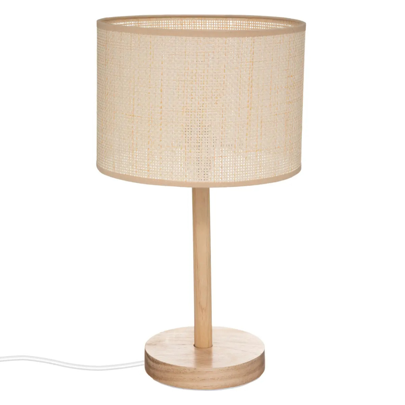 Lampe droit "Della" - pin - H42 cm