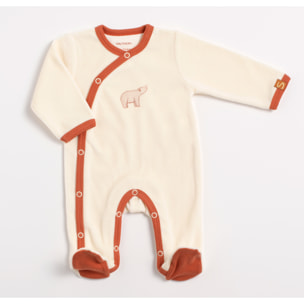 Pyjama bébé velours