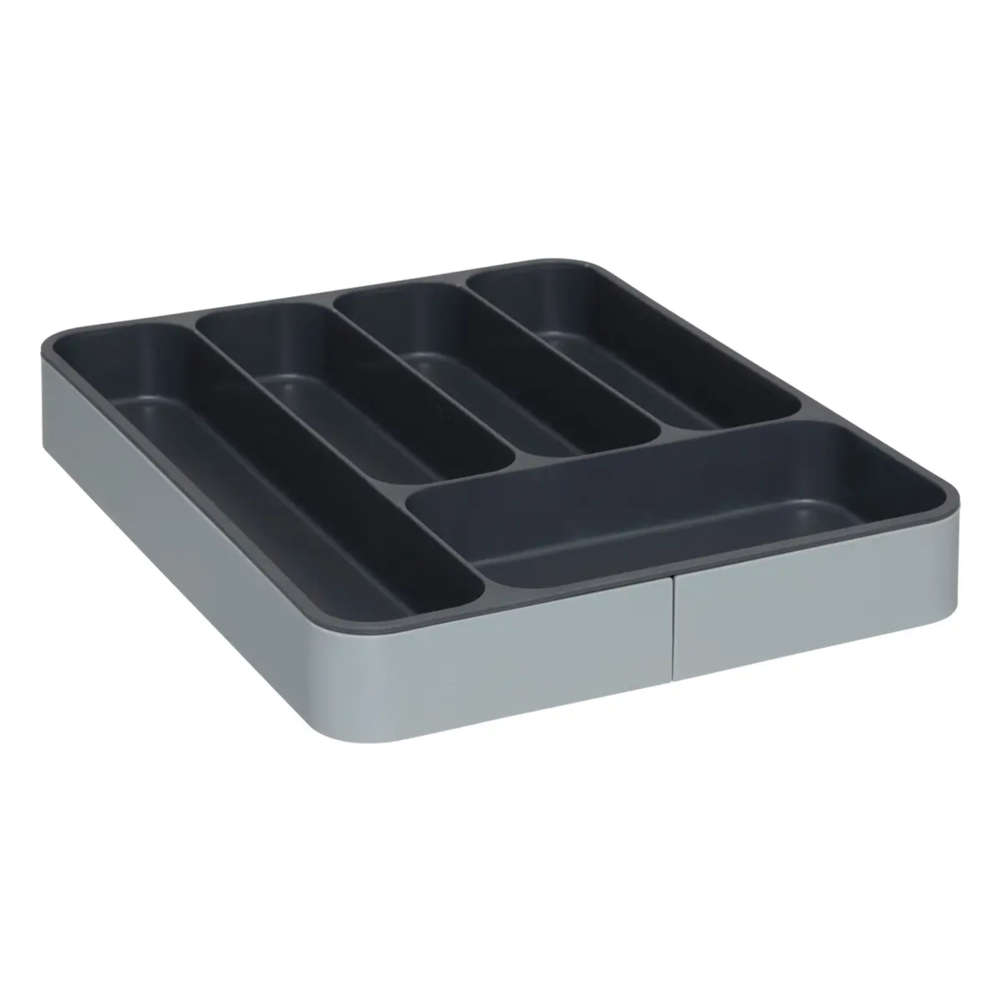 Range-couverts extensible gris