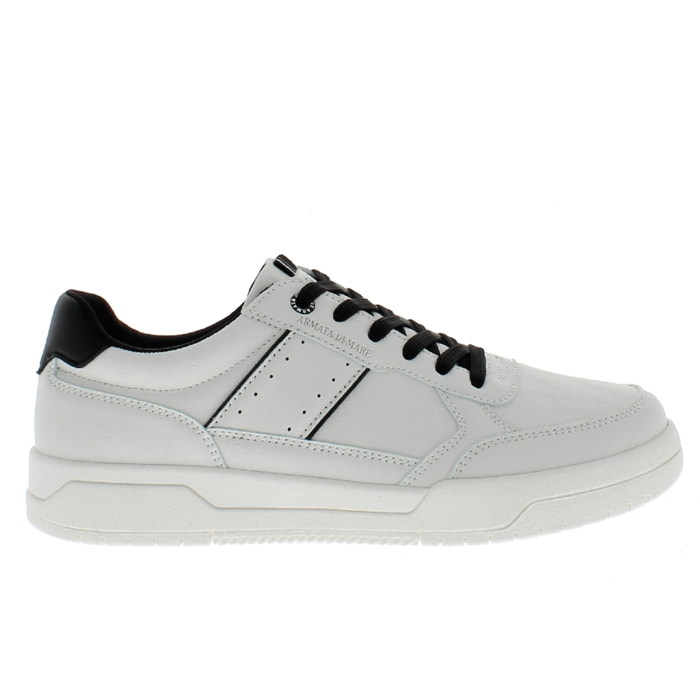 Armata di Mare Scarpe Uomo Sneakers Casual Stringate con Soletta Rimovibile in Memory Foam AMU W24M616 Off White