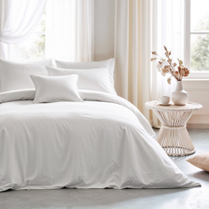 Housse de couette BLANC