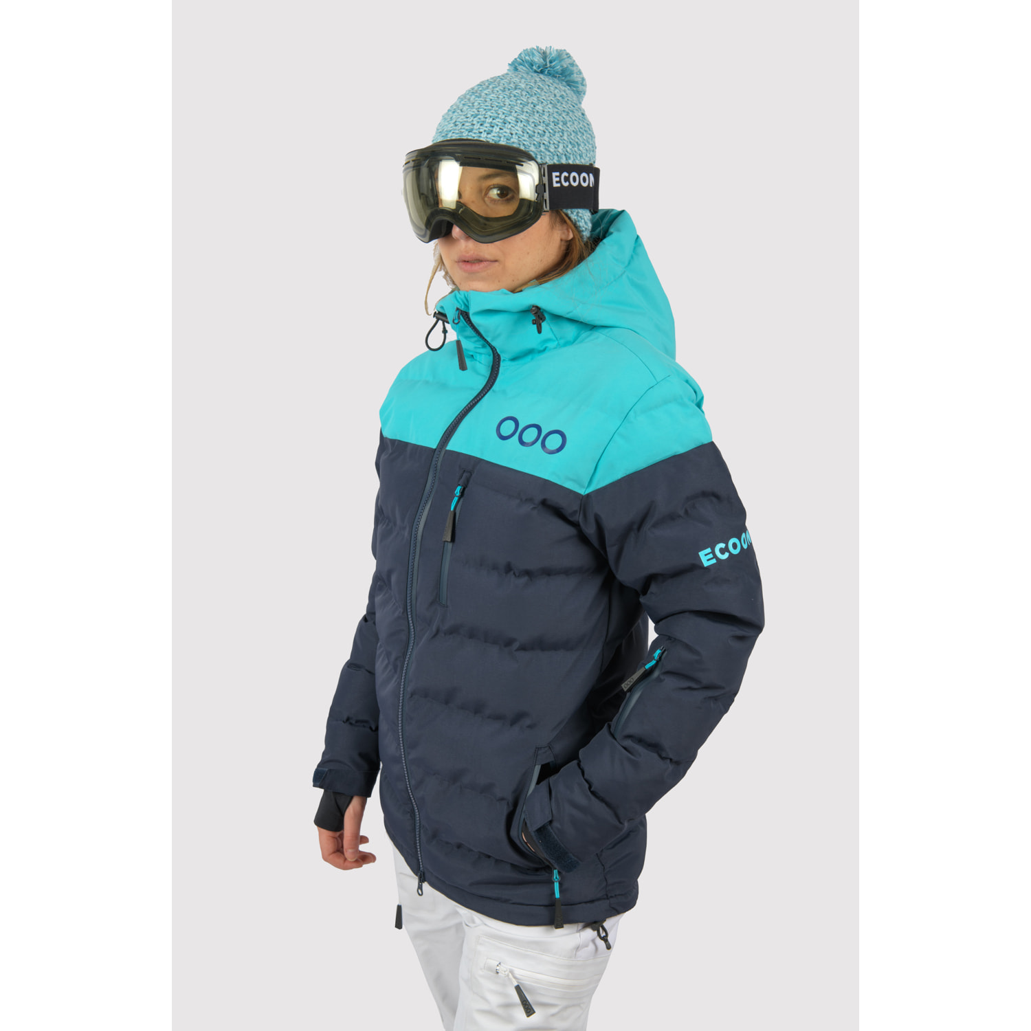 Chaqueta ECOThermo Insulated Jacket Women marca ECOON - Azul oscuro