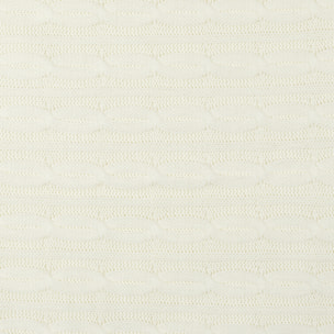 Plaid - HOME DECO FACTORY - Torsade - Effet Sherpa - Beige