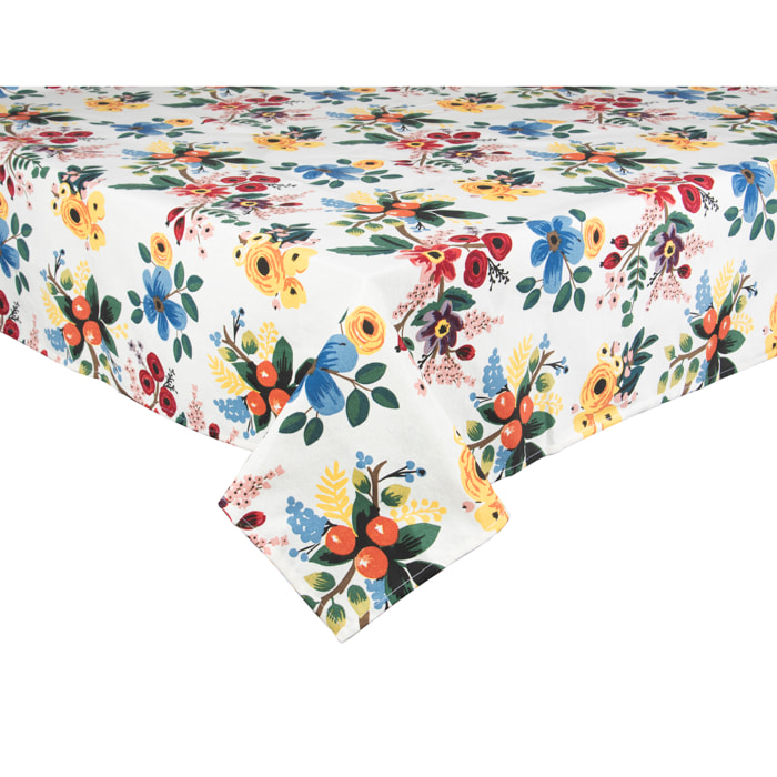 Tovaglia 140x180 Excelsa – Fiori Frida, Cotone Multicolore