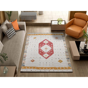 STORY Alfombra de pelo corto y estilo Ã©tnico en multicolor, varias medidas disponibles