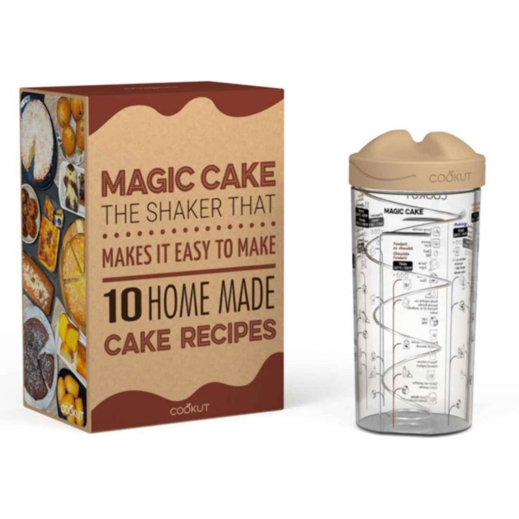 Shaker COOKUT Magic Cake