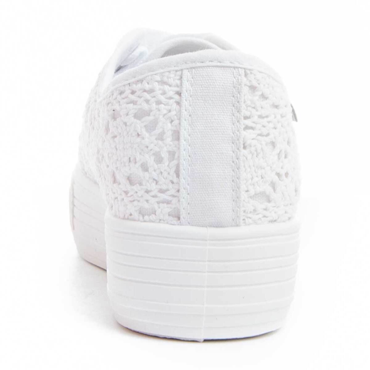 Sneaker de plataforma - Blanco - Altura: 3 cm