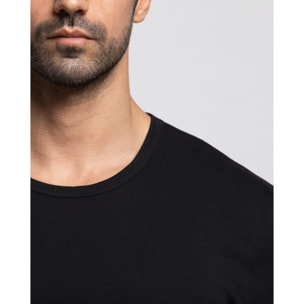 T-Shirt girocollo in cotone organico Cotton Planet vestibilità comfort