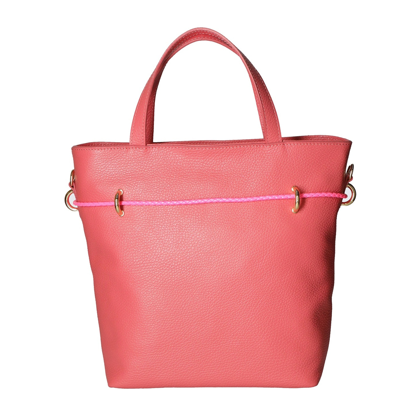 Borsa a mano da donna Made in Italy - Modello Lucilla - Vera pelle - 32.0 x 29.0 x 12.0 cm