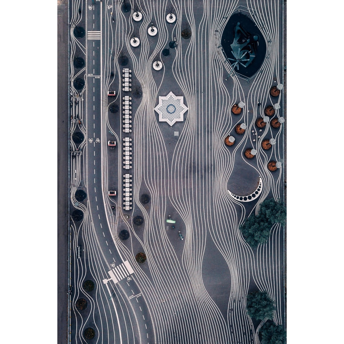 Tableau drône espace temps Tableau plexiglas