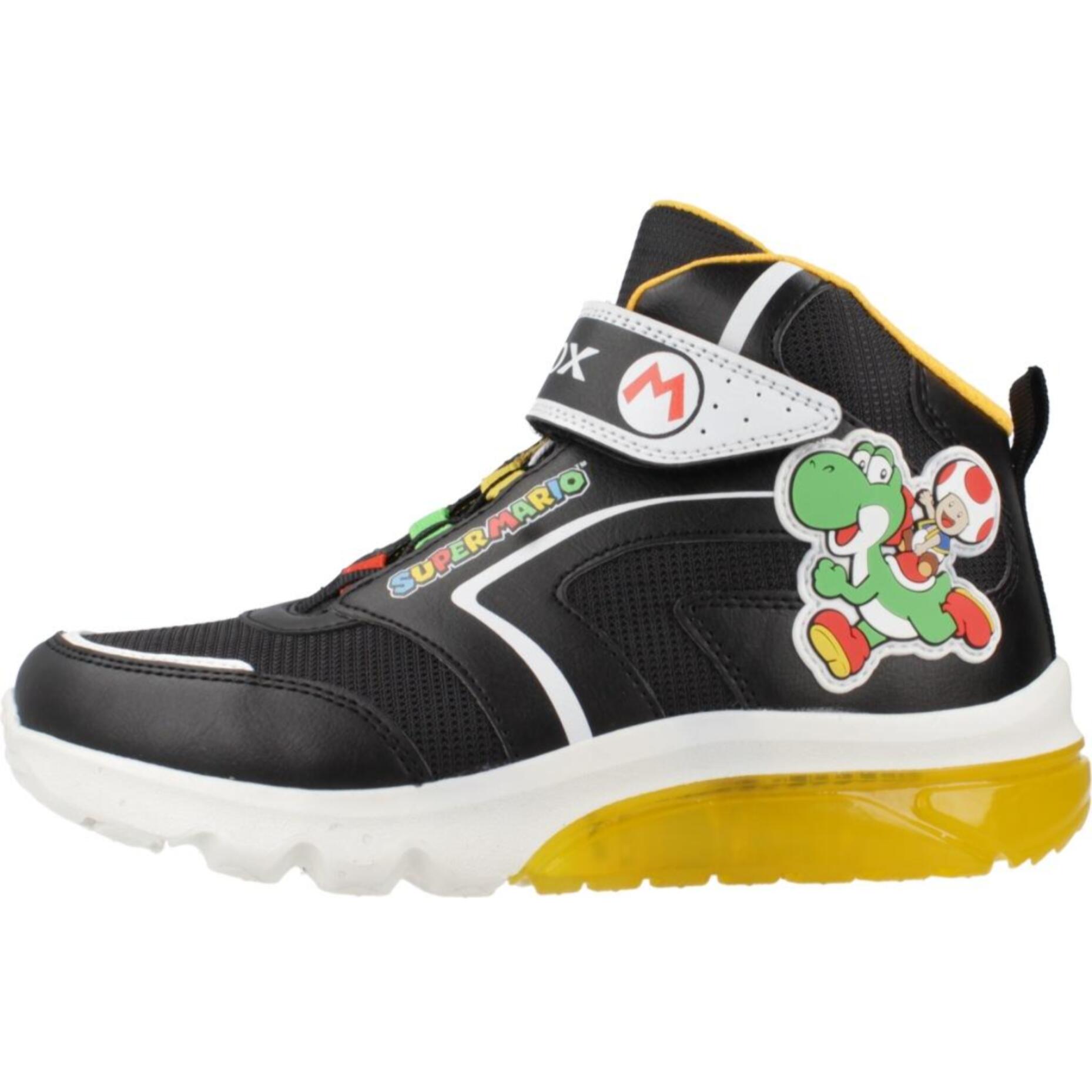 Zapatillas Niño de la marca GEOX  modelo J CIBERDRON NEGRO