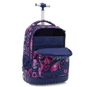 beSmart - ZAINO TROLLEY PREMIUM ORGANIZZATO VIBES