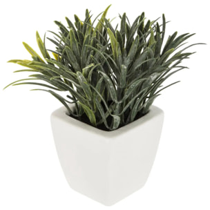Plante artificielle pot céramique H16cm