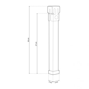 Juego de patas para somier