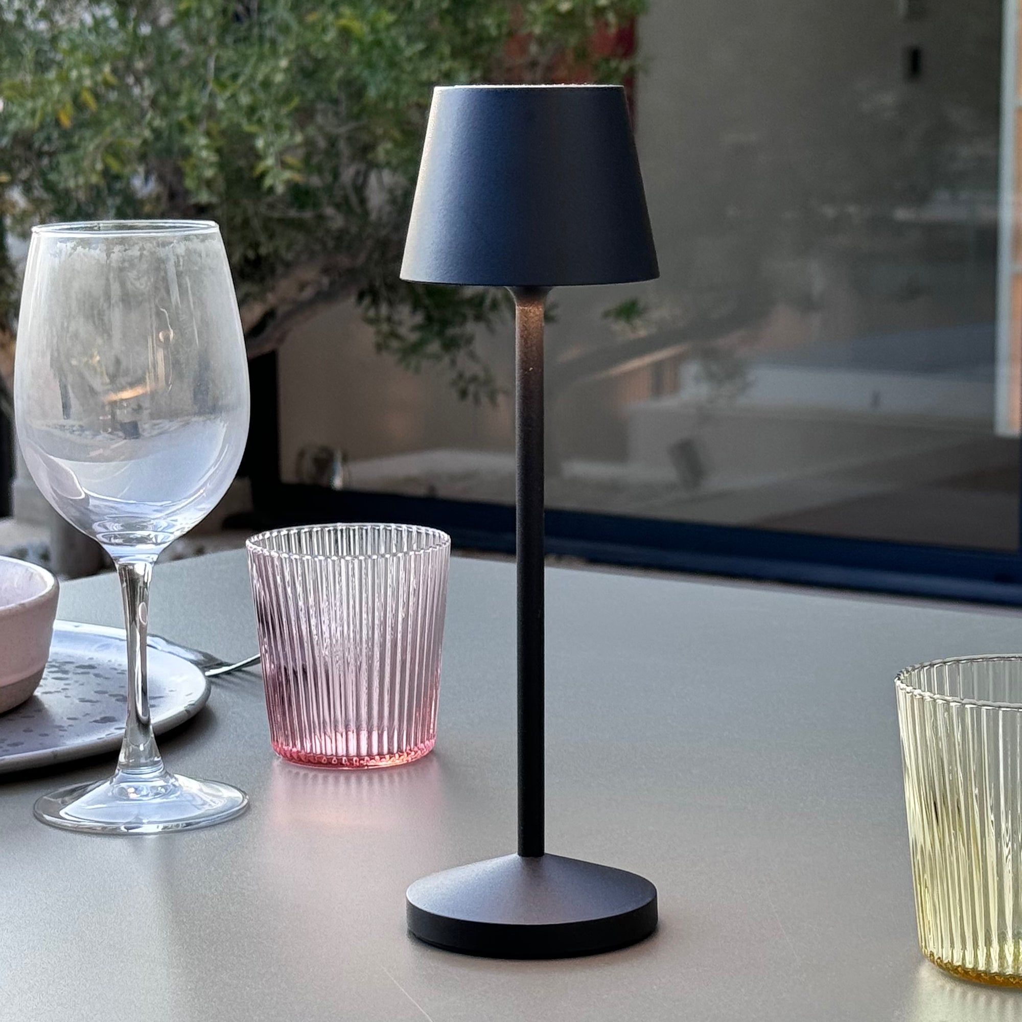 Lampe de table sans fil EMILY H25cm