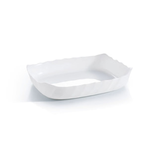 Plat de cuisson blanc 32 x 26 cm Smart Cuisine Trianon - Luminarc