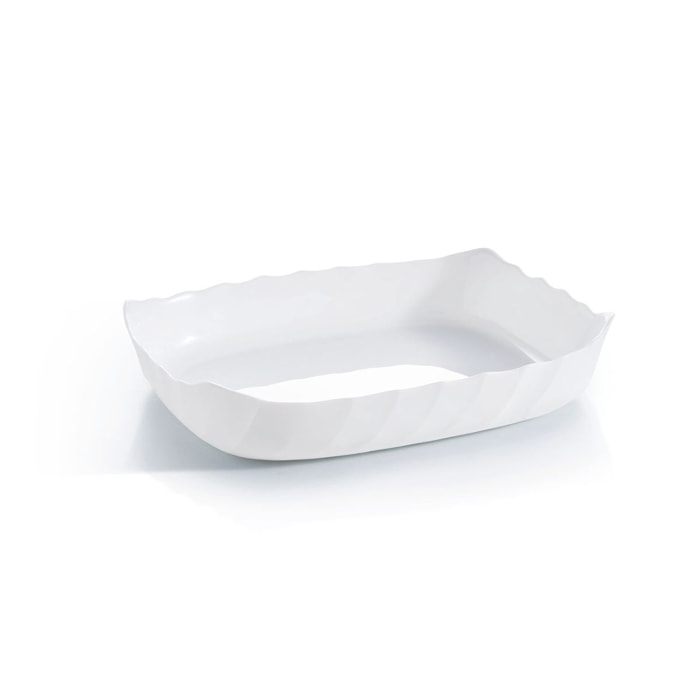 Plat de cuisson blanc 32 x 26 cm Smart Cuisine Trianon - Luminarc