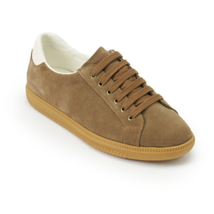 Sneaker British Passport Marrone
