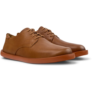 Zapatos de cordones - CAMPER Wagon - Marron - Cuero liso
