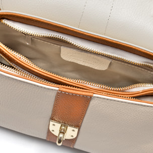 Asiago borsa a mano a tracolla in pelle autentica dollaro. Design esclusivo.