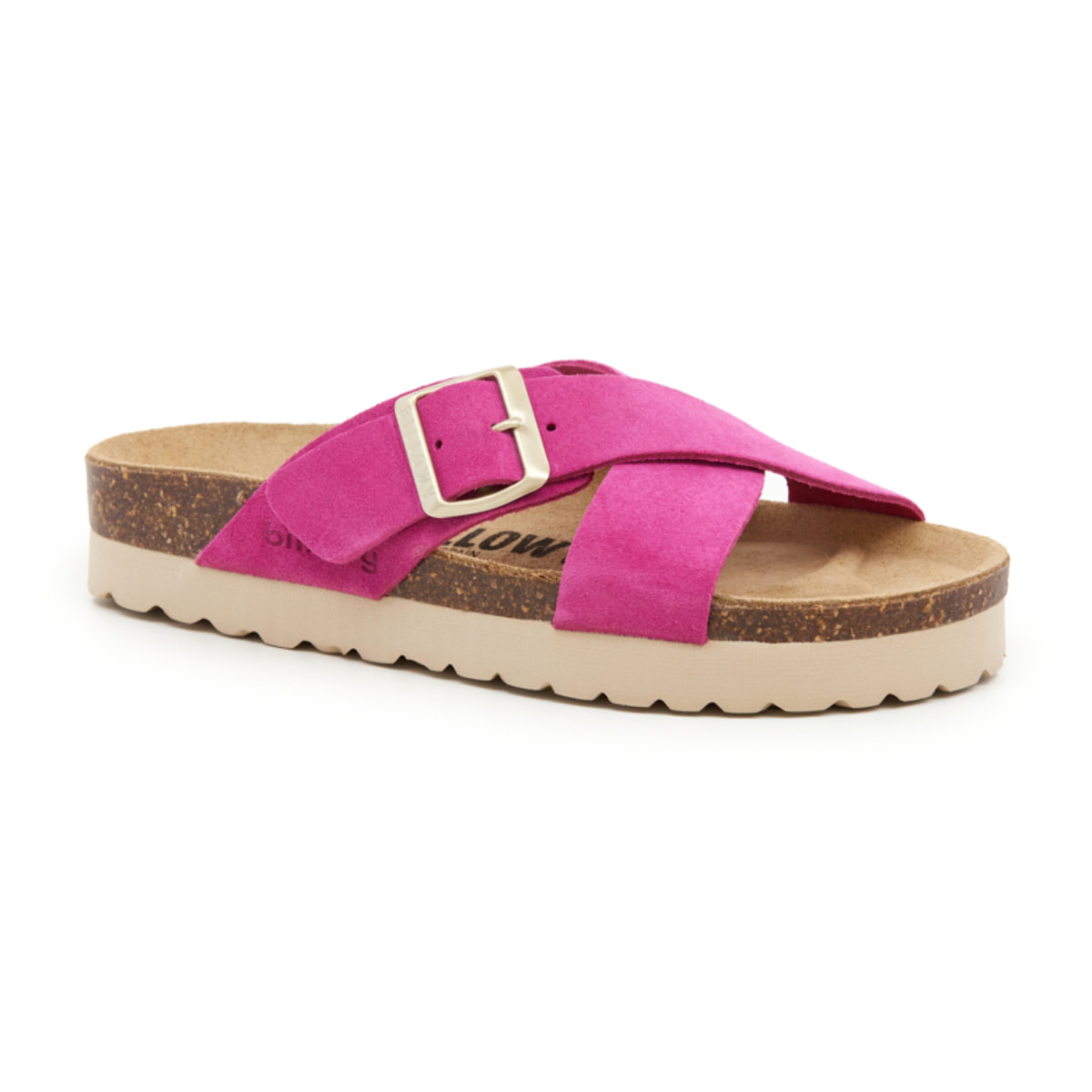 SANDALO CON ZEPPA BILLOWY ROSA