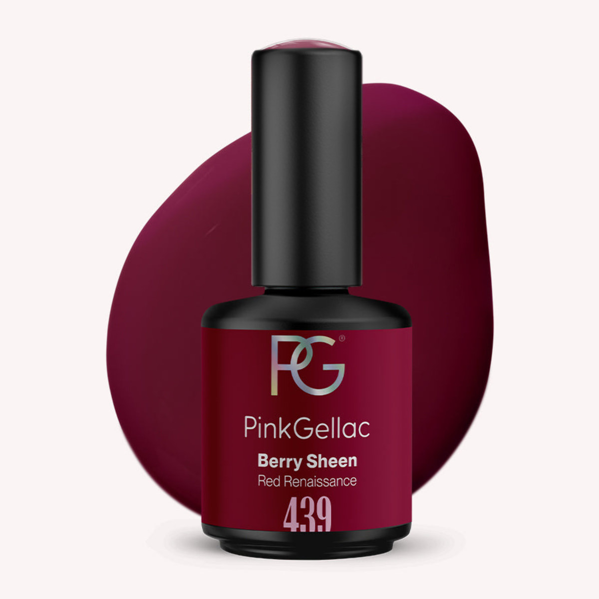 Vernis semi-permanent - 439 Berry Sheen - 15 ml