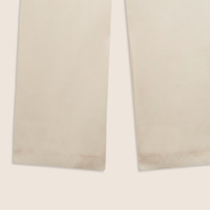 Pantaloni Sportivi Cropped con gamba Wide Leg e strass