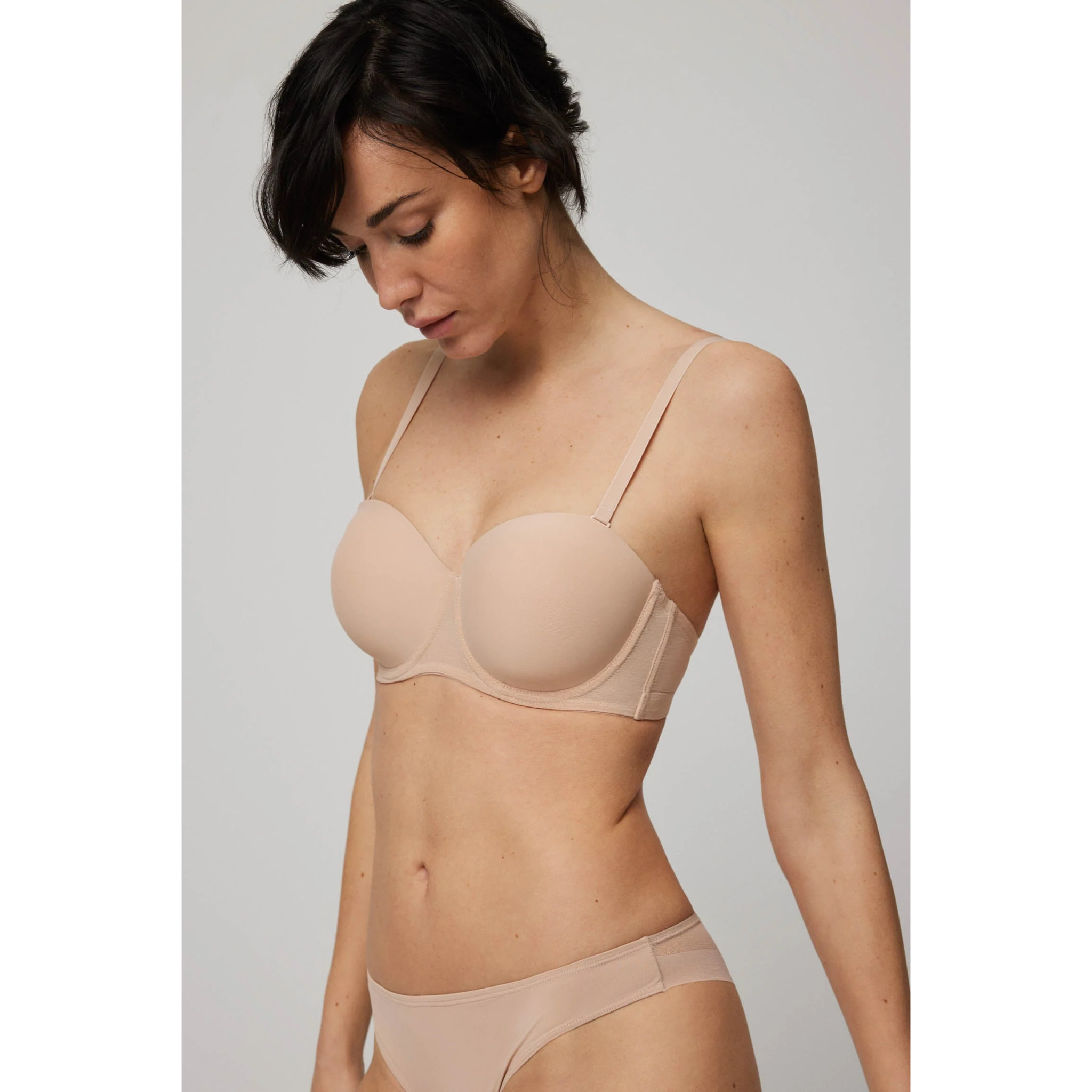 Reggiseno senza spalline multiposizione, coppe B e C, coppe B e C