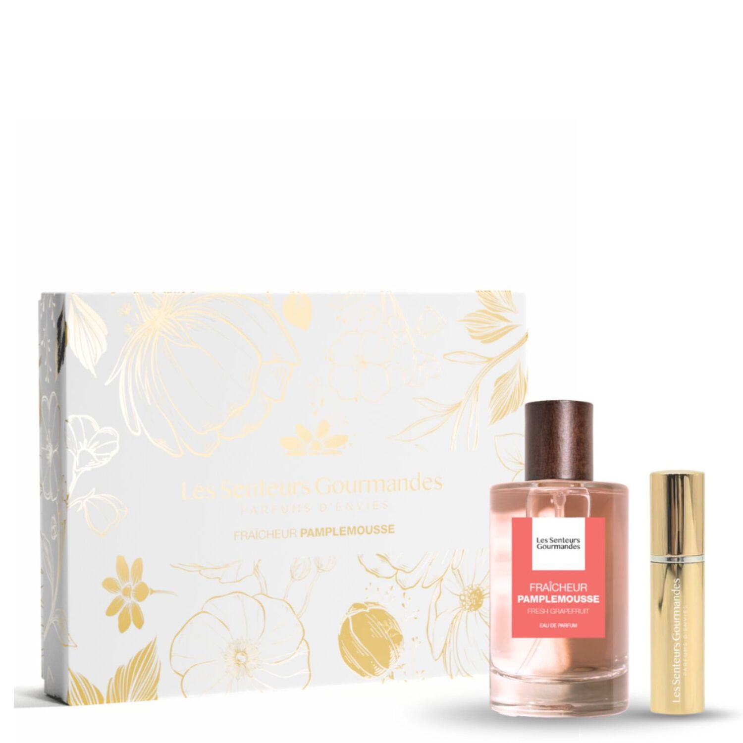 Fraîcheur Pamplemousse  - Coffret Eau de Parfum 100 ml + Vapo