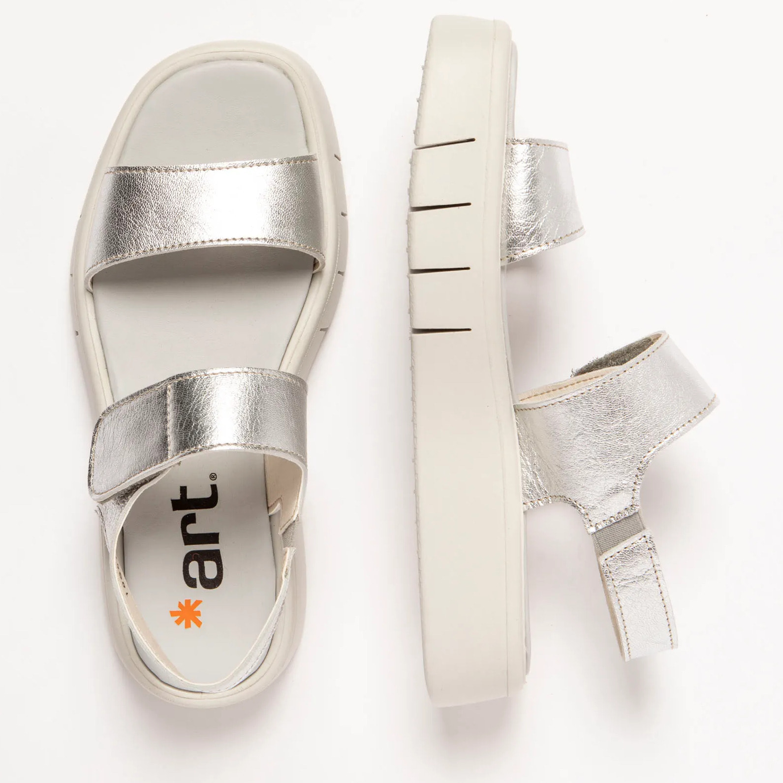 Sandalias 1854F METALIZADO SILVER/ MALAGA color Silver