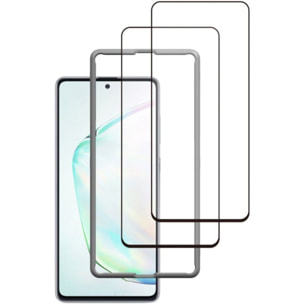 Protège écran ESSENTIELB Samsung Note 10 Lite Verre trempé x2