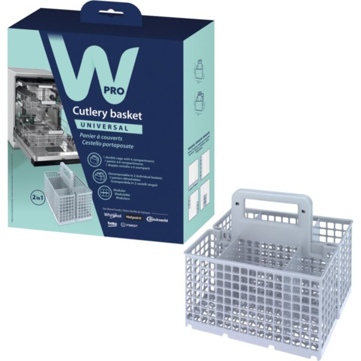 Panier WPRO à couverts LV  DWB304